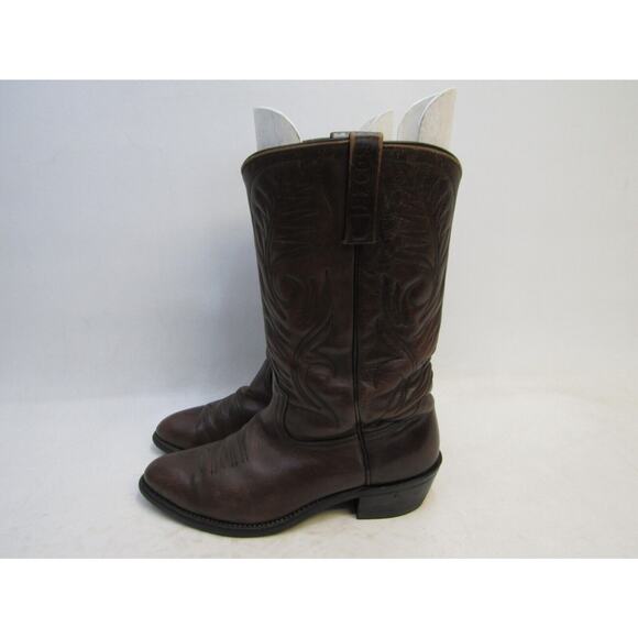 Red Wing Mens Size 9.5 D Brown Leather Cowboy Western Boots